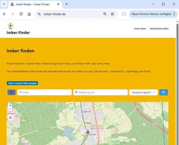 Startseite Imker-Finder.de